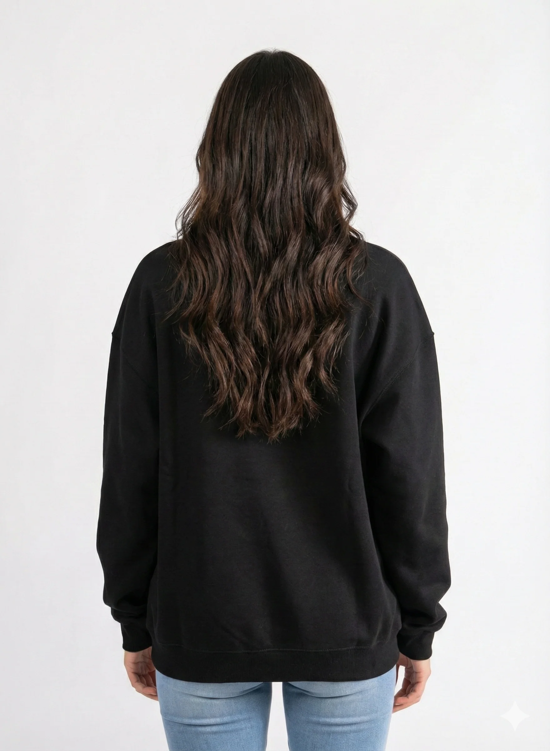 Settle Down Beavis! Crewneck, Negro - Imagen 3