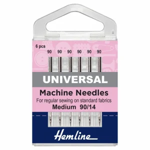 Aguja Máquina Universal #90/14 6 un Hemline