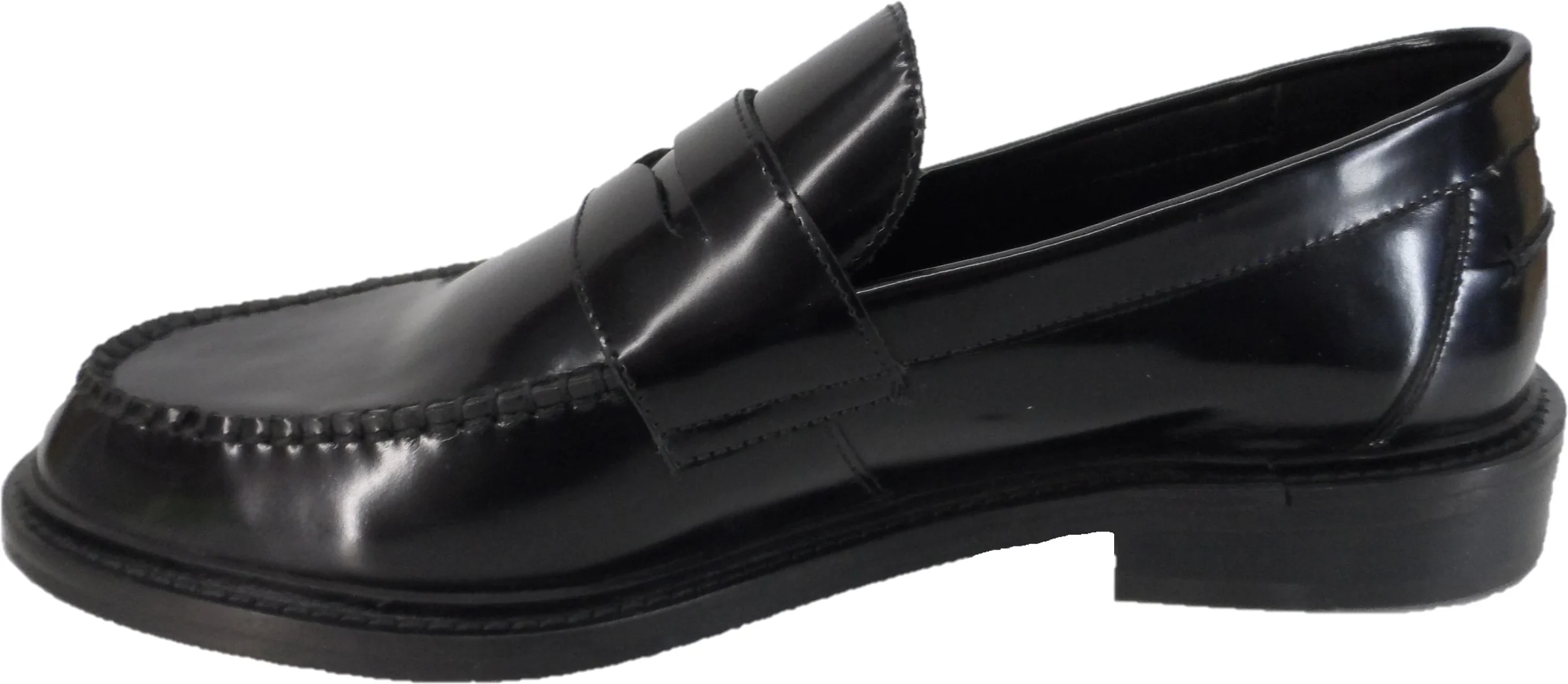 Ikon Original Black Lane Penny Retro,Ska,Northern Soul Loafers - Imagen 3