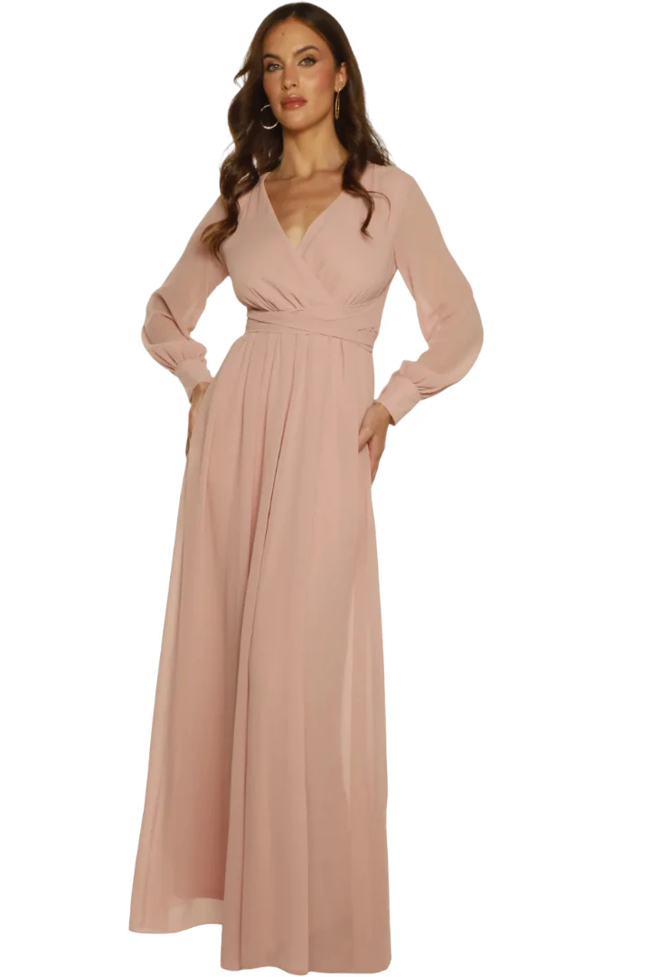 Vestido largo glam tendencia