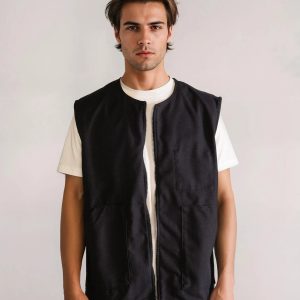 Stolen Land Chaleco, Negro