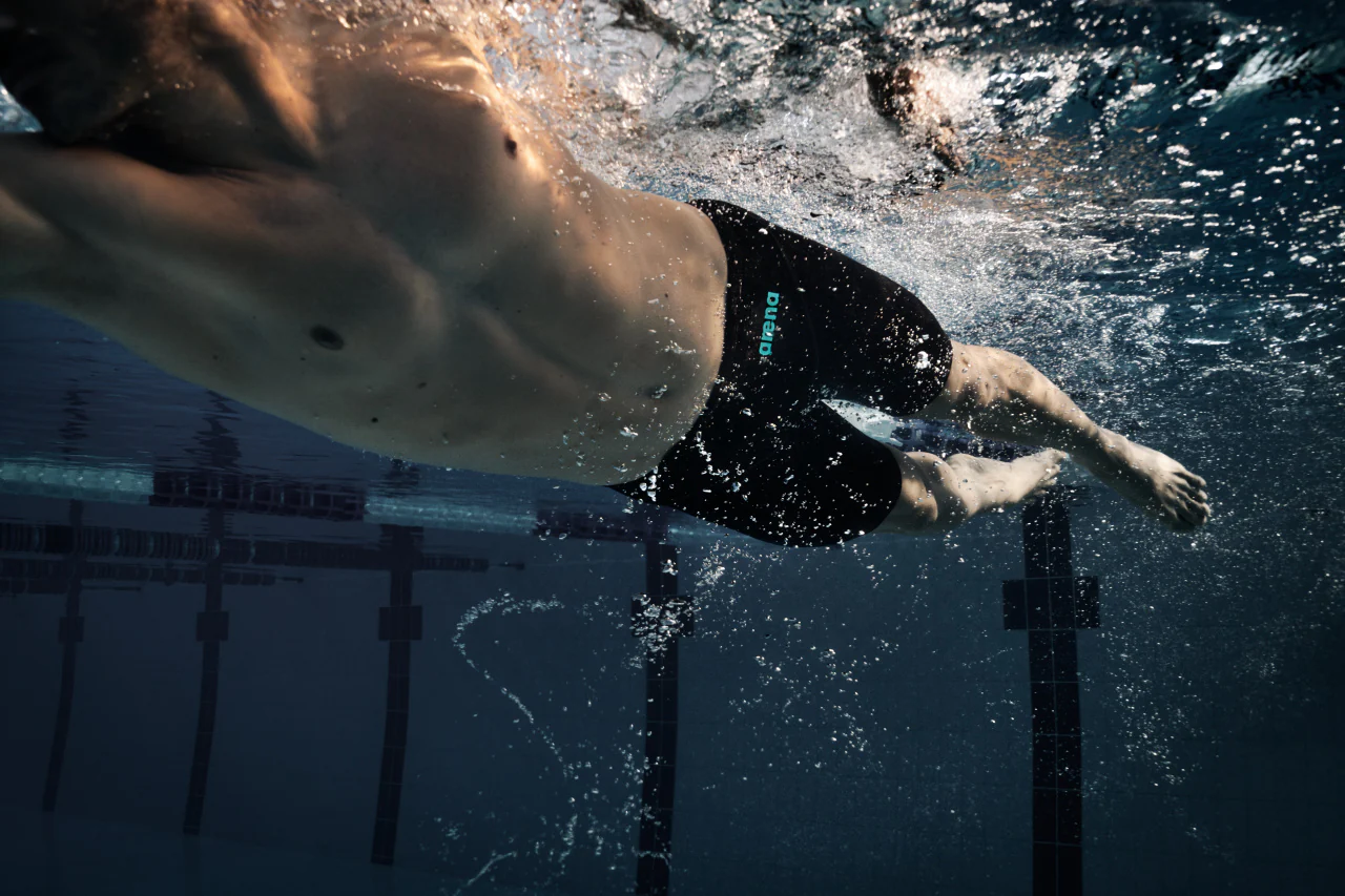 BAÑADOR POWERSKIN IMPULSO JAMMER para hombre- Negro/Verde Azulado - Imagen 6