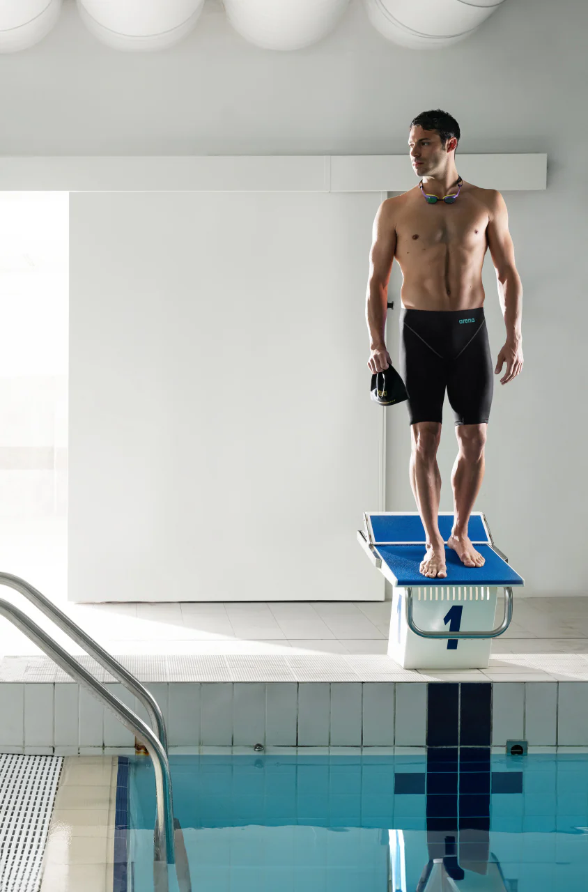 BAÑADOR POWERSKIN IMPULSO JAMMER para hombre- Negro/Verde Azulado - Imagen 7