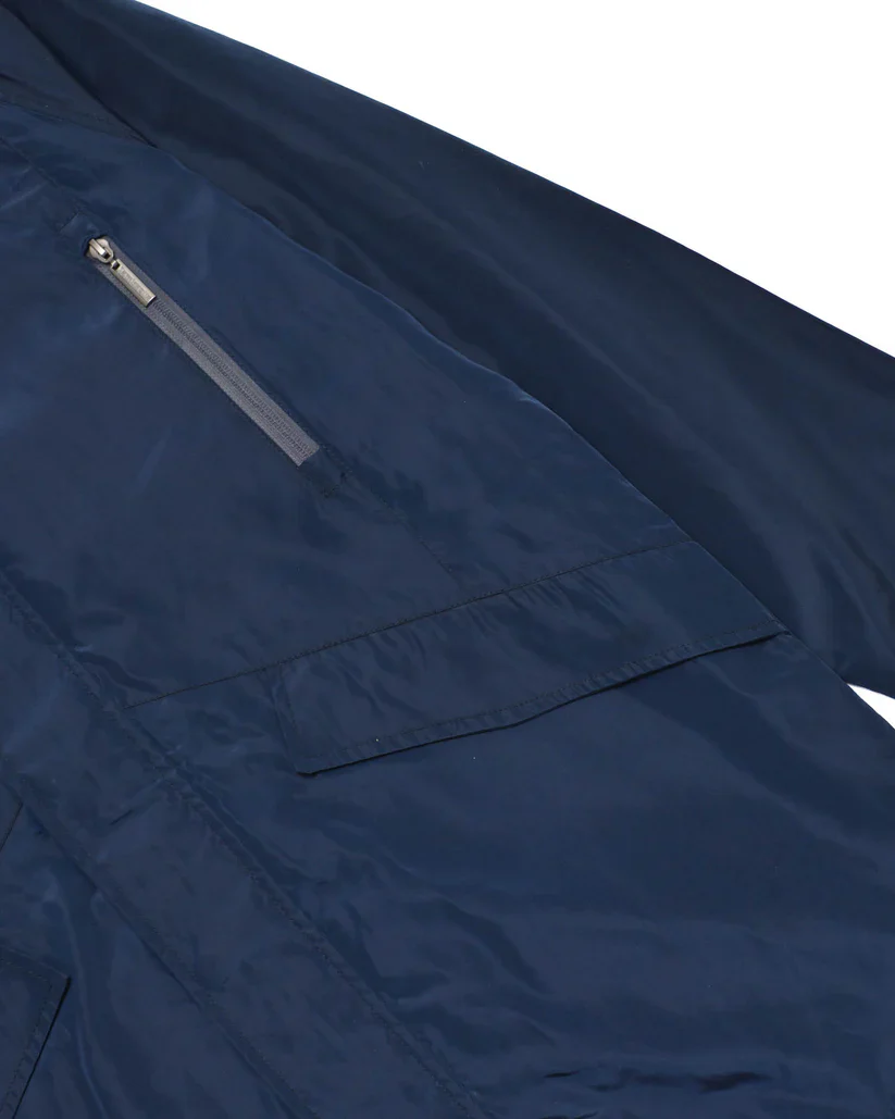 Lambretta Mens Navy Blue Heaton Jacket - Imagen 4