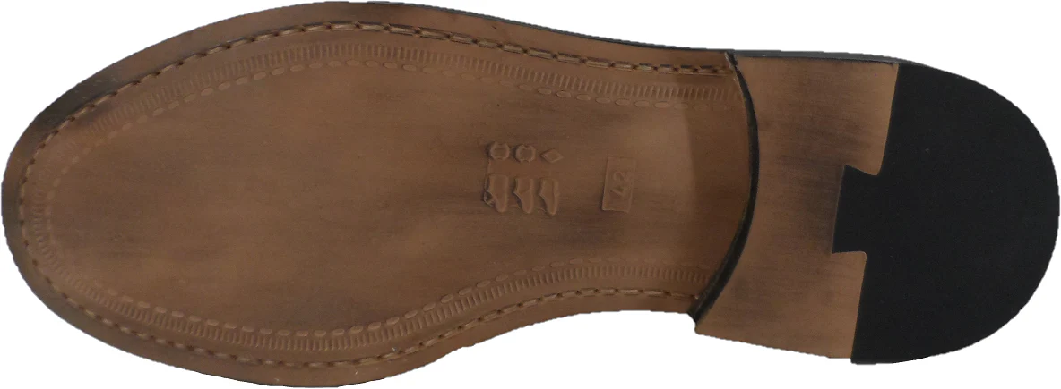 Delicious Junction Black Locky Mod SKA Loafers Shoes - Imagen 5