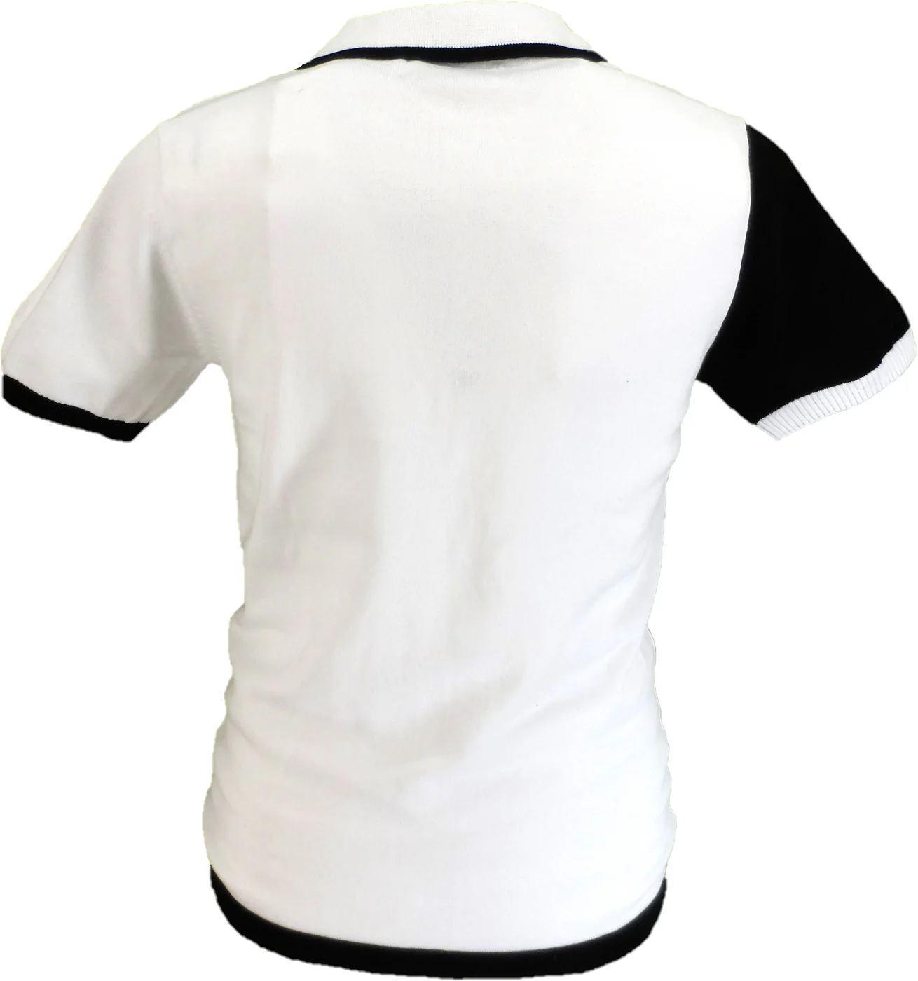 Madcap England Mens Maytal Mod Ska Check Stripe Polo - Imagen 3