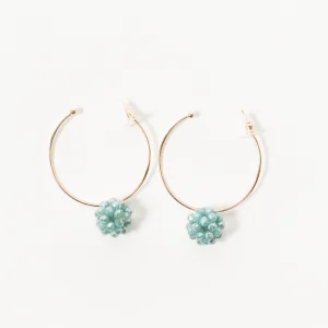 Disco Babe Earrings, Turquesa