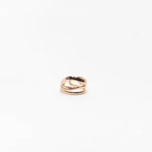 Twigs Gold Ring, Dorado