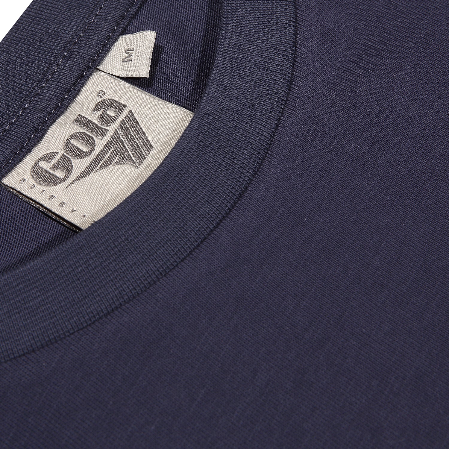 Gola Mens Navy Blue Retro Logo T Shirt - Imagen 4