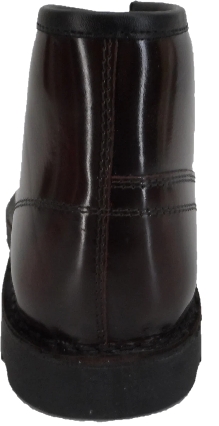 Grafters Original 1970's Style Oxblood Rub Off Leather Monkey Boots - Imagen 4