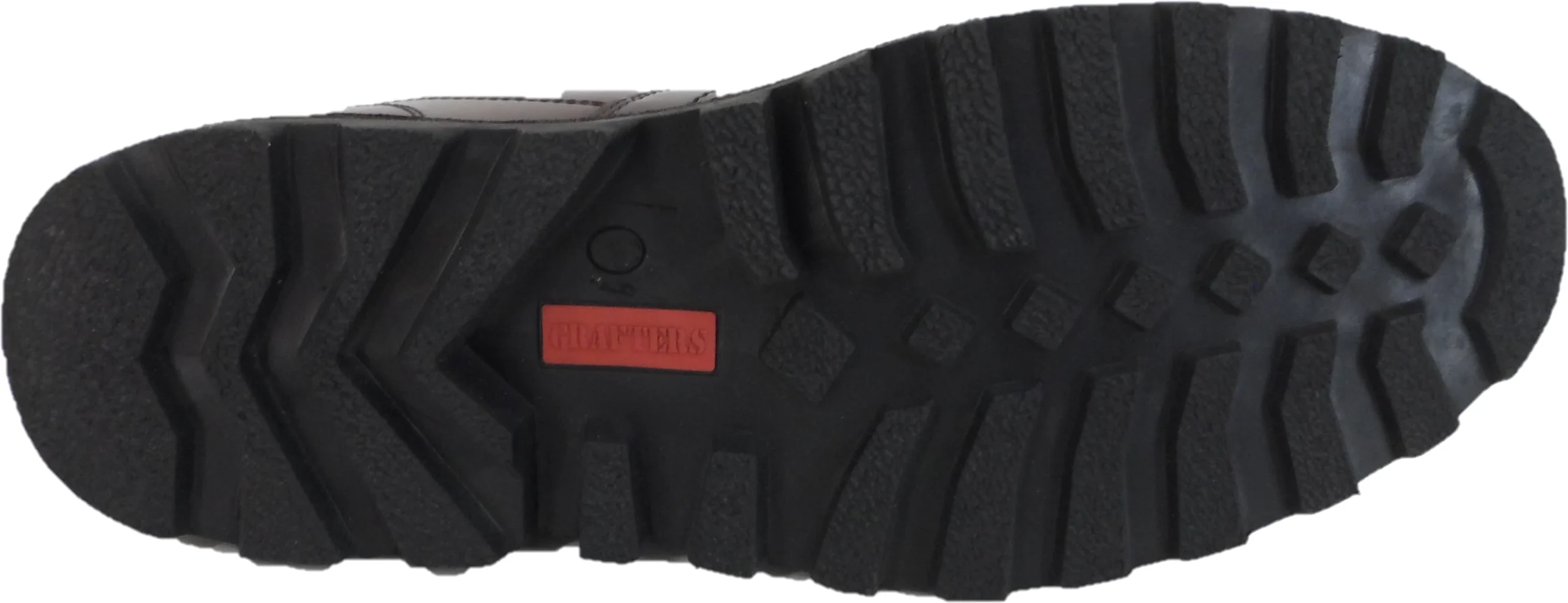 Grafters Original 1970's Style Oxblood Rub Off Leather Monkey Boots - Imagen 6