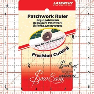 Regla Patchwork Cuadrada 6.5'' x 6.5''