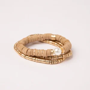 Going Home Bracelet, Beige