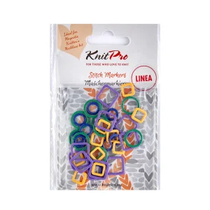 Marcadores de Puntos Líneas Metálicos 40 un Knit Pro