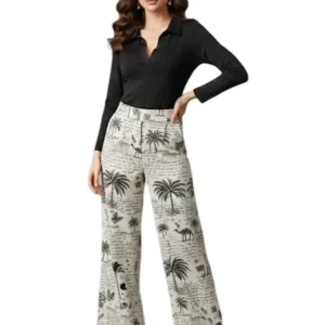 Pantalón casual mujer outfit moderno