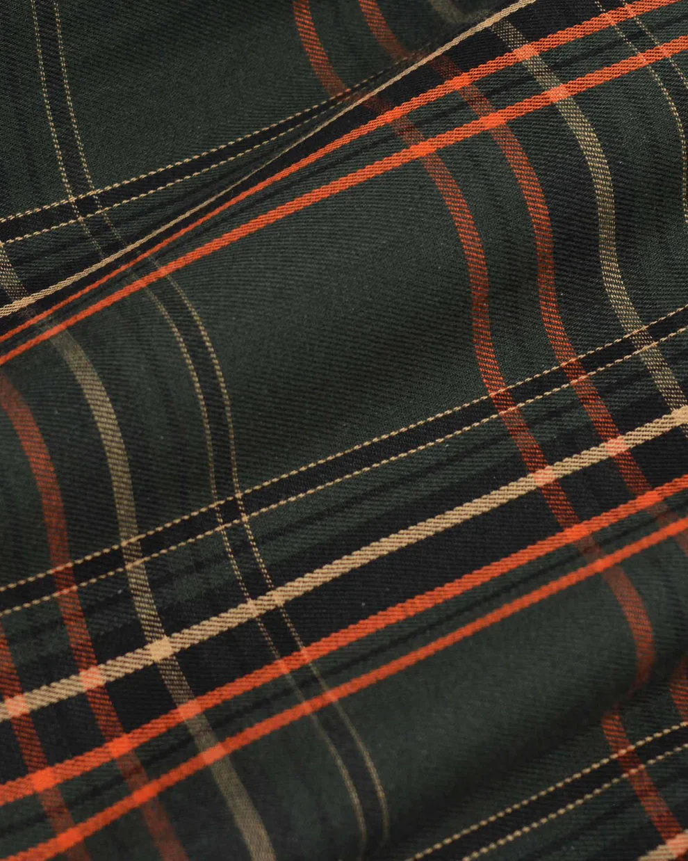 Lambretta Mens Khaki/Orange Button Down Shirts - Imagen 9