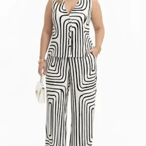 Set plus mujer estilo relajado