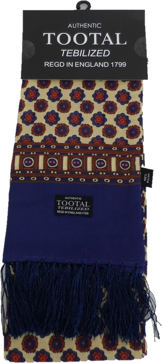 Tootal Mens Tebilized 100% Rayon Printed Scarf - Imagen 8
