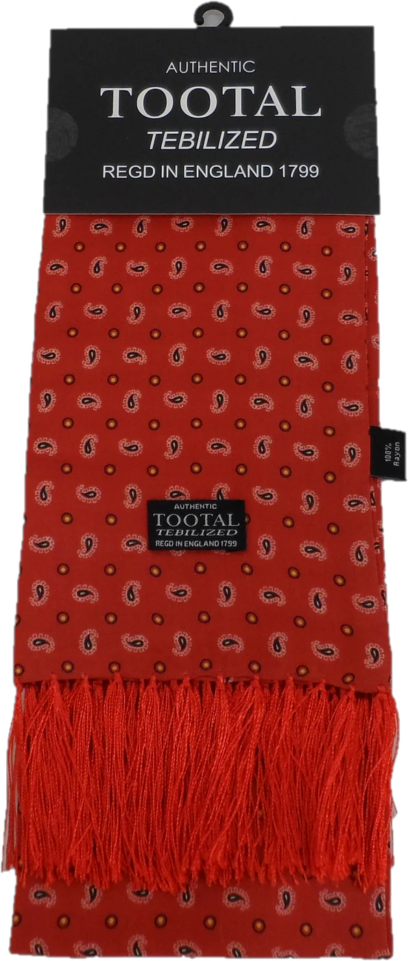 Tootal Mens Tebilized 100% Rayon Printed Scarf - Imagen 9