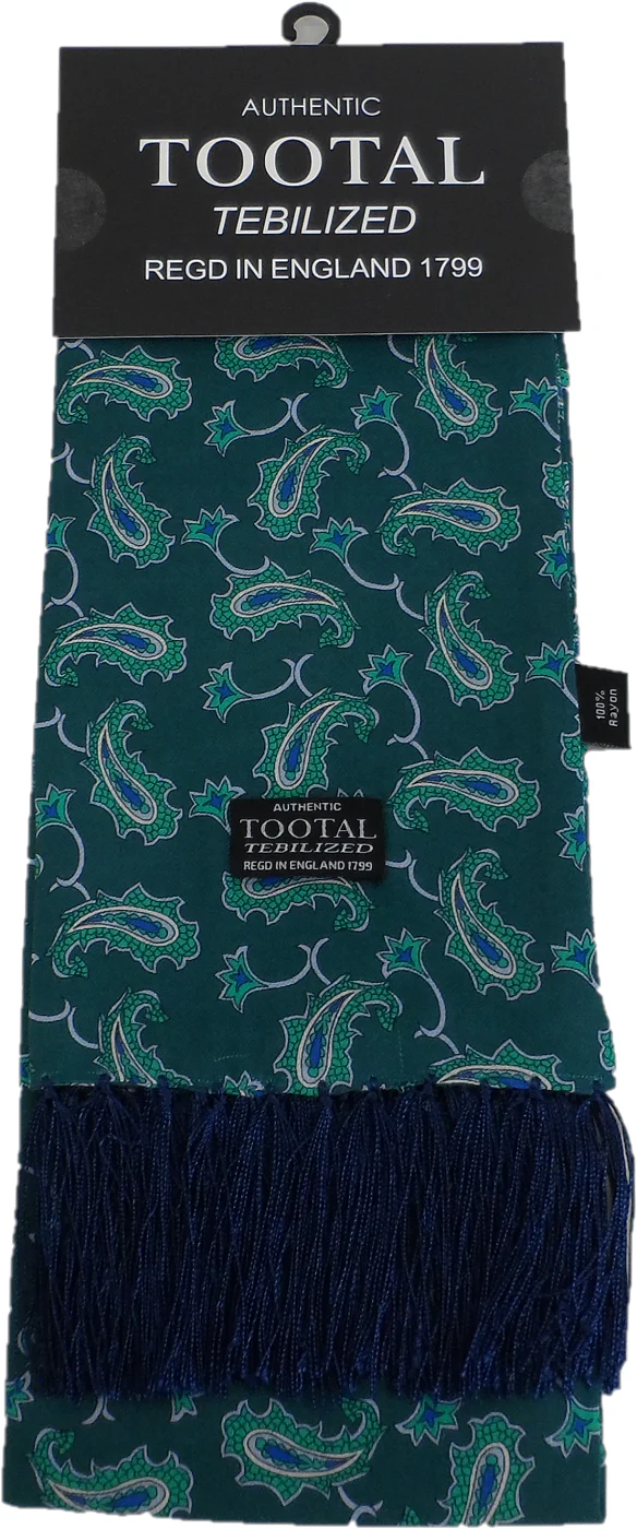 Tootal Mens Tebilized 100% Rayon Printed Scarf - Imagen 6