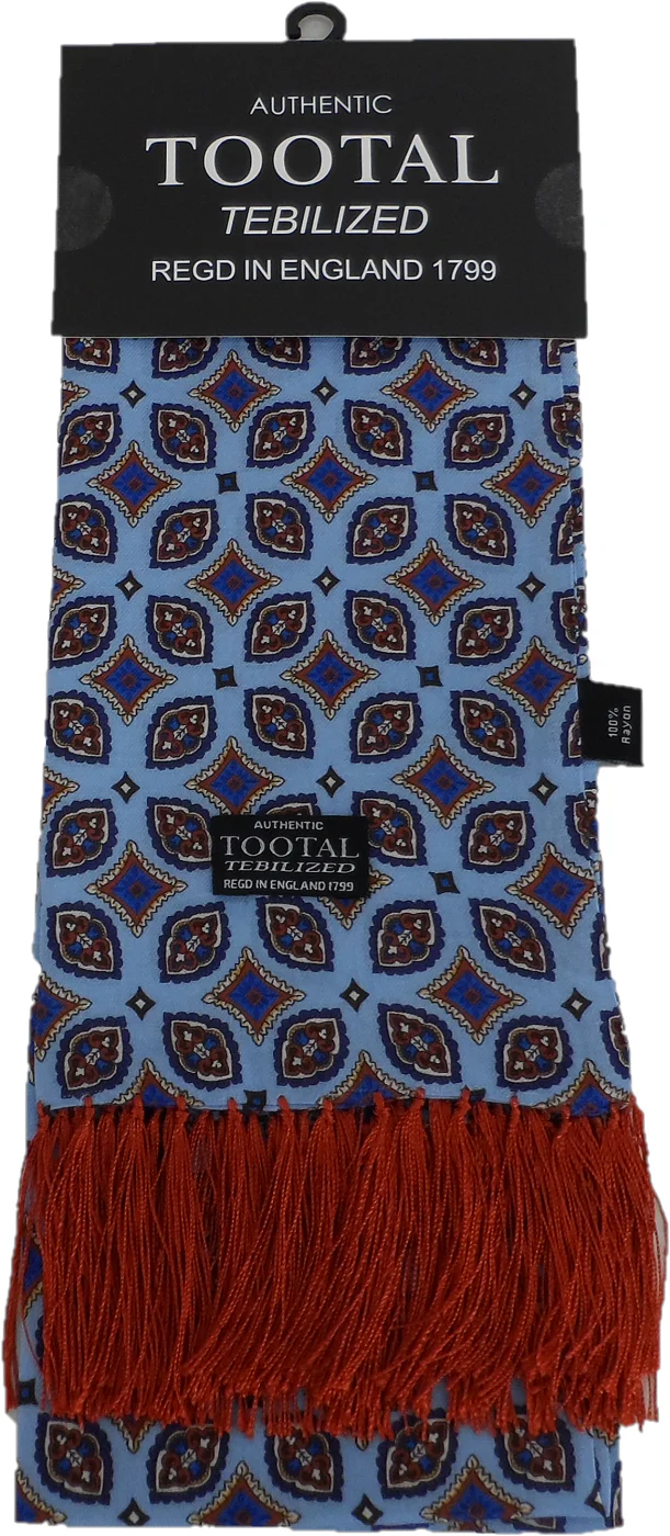 Tootal Mens Tebilized 100% Rayon Printed Scarf - Imagen 7