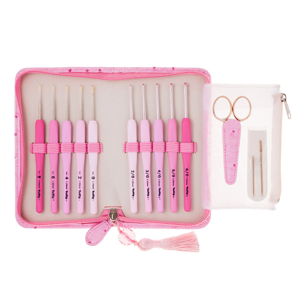 Set Crochet Etimo Rose Lace - Tulip