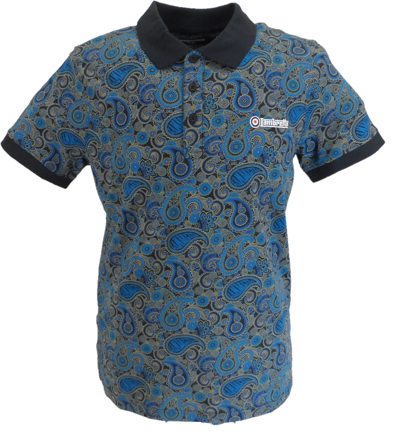 Lambretta 3 Shirt Pack Of Polo Shirts All size Small - Imagen 3