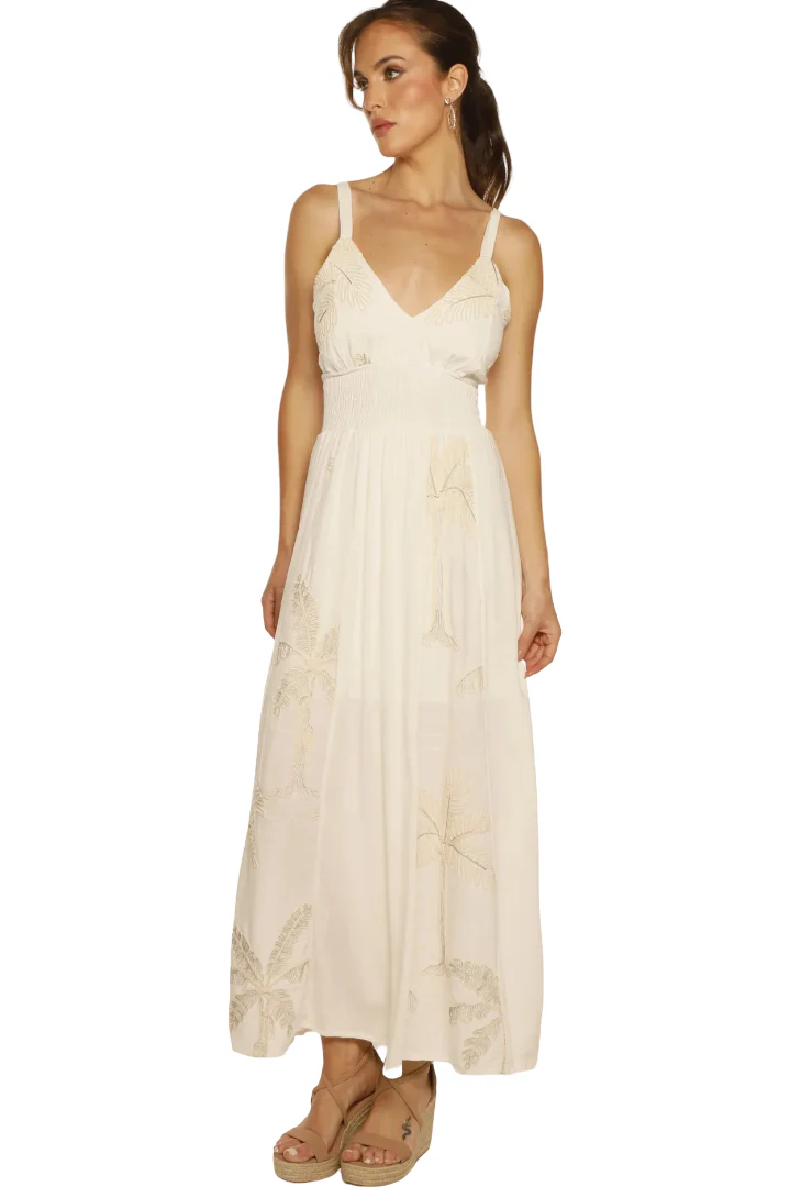 Vestido largo casual cómodo y fresco