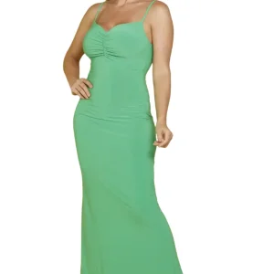 Vestido mujer corte midi sofisticado
