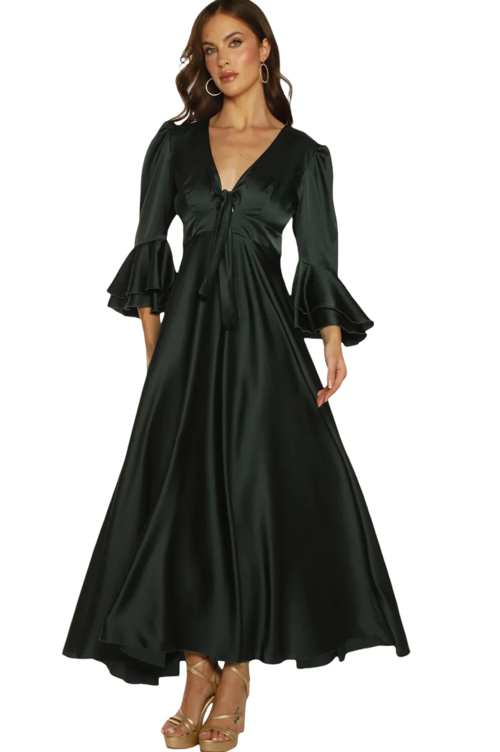 Vestido largo glam formal - Imagen 5