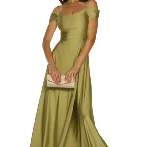 Vestido largo glam para alfombra