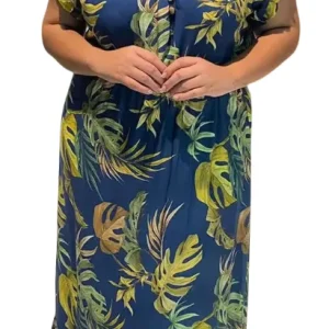 Vestido plus mujer - Amanda