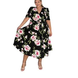 Vestido plus mujer - Adriana