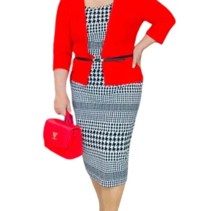 Vestido plus mujer - Brenda