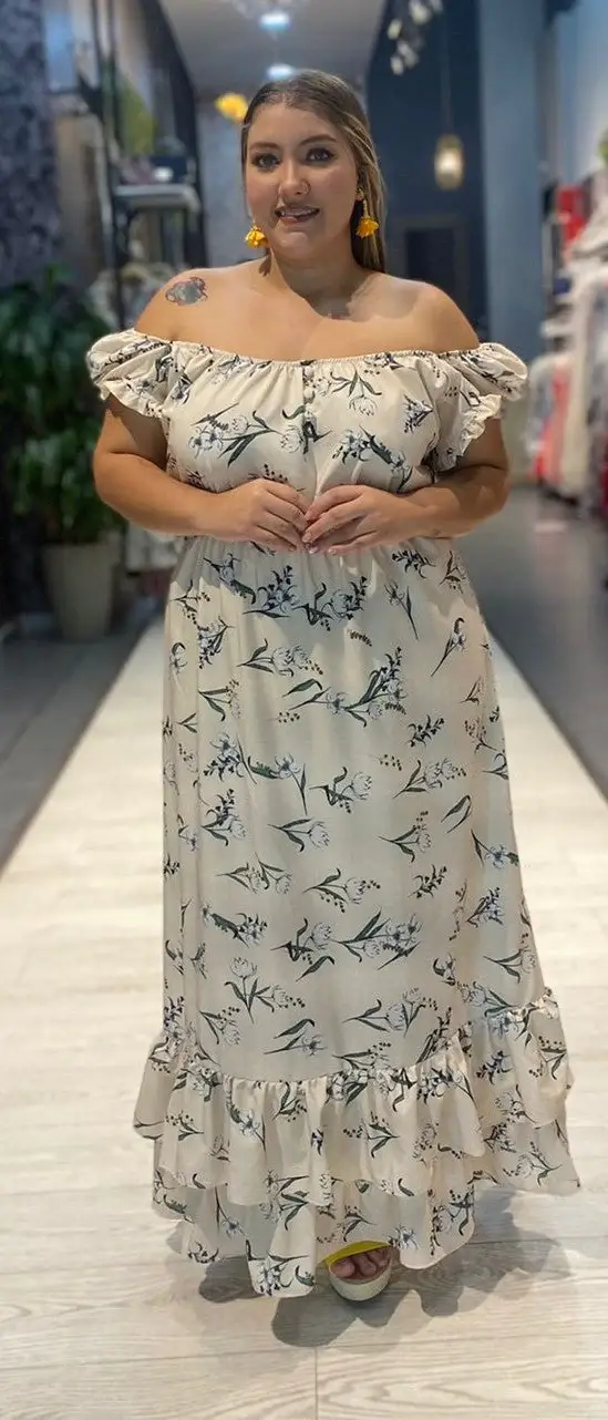 Vestido plus mujer - Almudena - Imagen 7