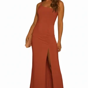 Vestido glam largo estilo versátil