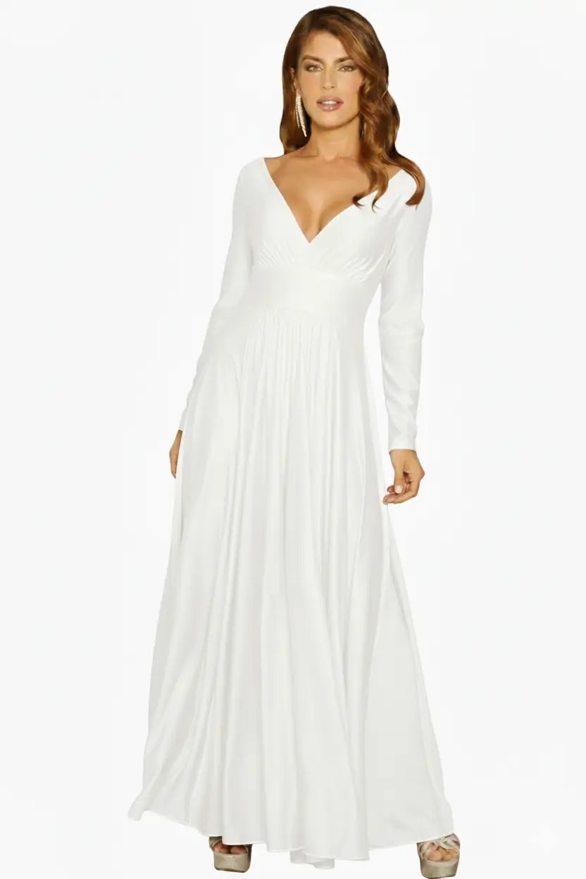 Vestido largo glam comprar online - Imagen 8