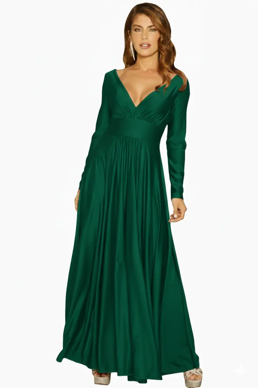 Vestido largo glam comprar online - Imagen 6