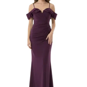 Vestido largo glam para ocasión formal