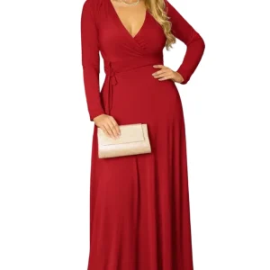 Vestido largo glam sofisticado