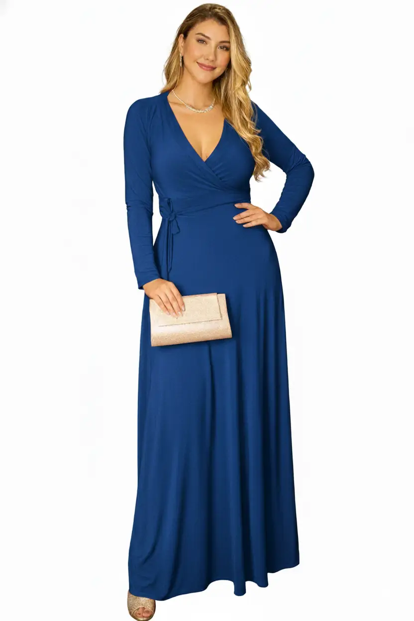 Vestido largo glam sofisticado - Imagen 3