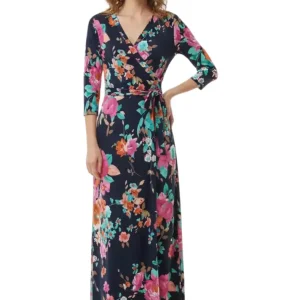 Vestido largo estampado casual