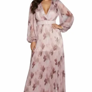 Vestido largo estampado para viajar