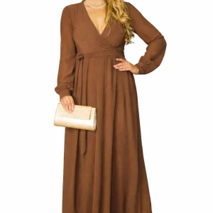 Vestido largo glam de gala