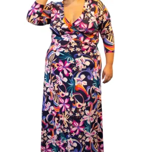 Vestido plus mujer - Diana