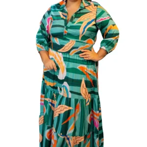 Vestido plus mujer - Nour