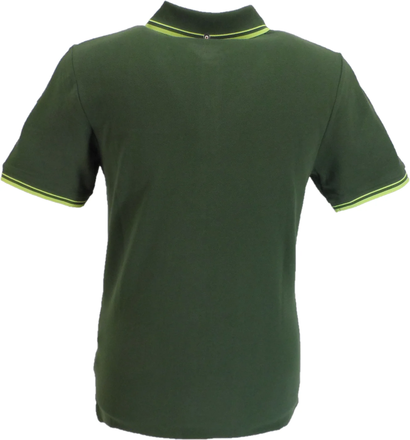 Ben Sherman Men's Signature Camo Green 100% Cotton Polo Shirt - Imagen 3