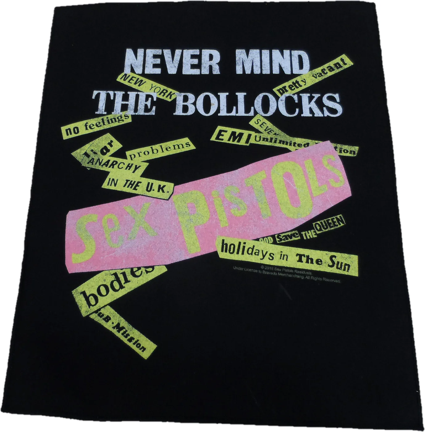 The Sex Pistols Sew On Back Patch - Imagen 6