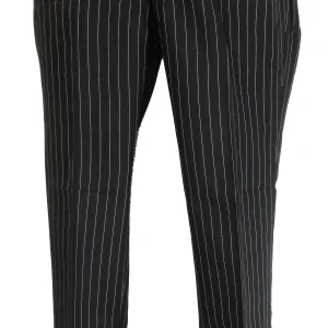 Relco Black Pinstripe 60S 70S Retro Mod Vintage Sta Press Trousers
