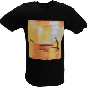 Mens Black Official Blur Album T Shirt